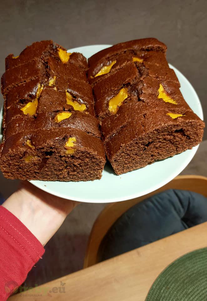 OWSIANE BROWNIE Z MANGO